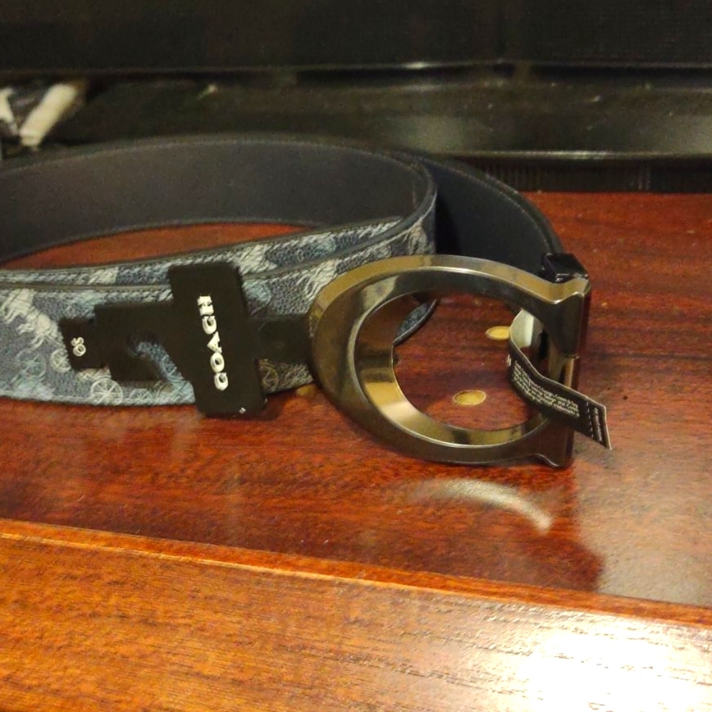 Authentic coach belt